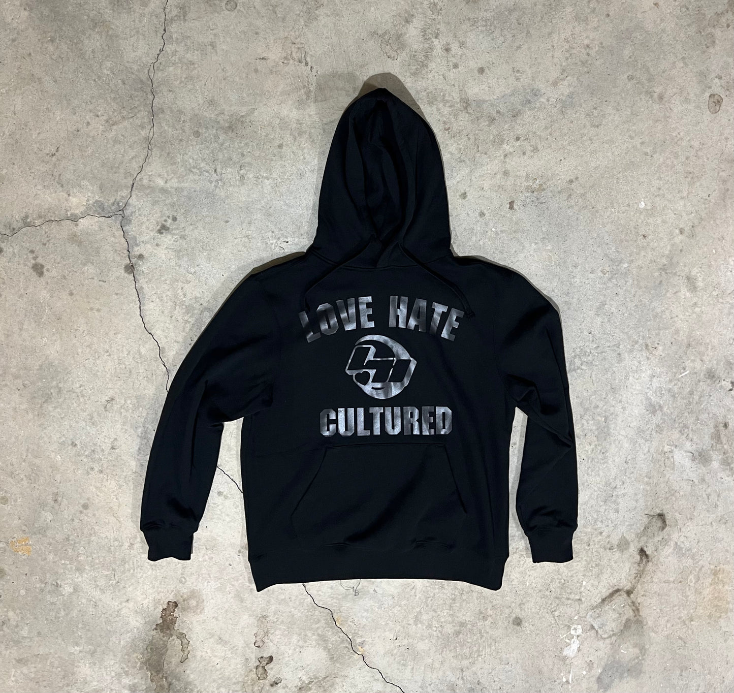 Black on Black LHC Hoodie