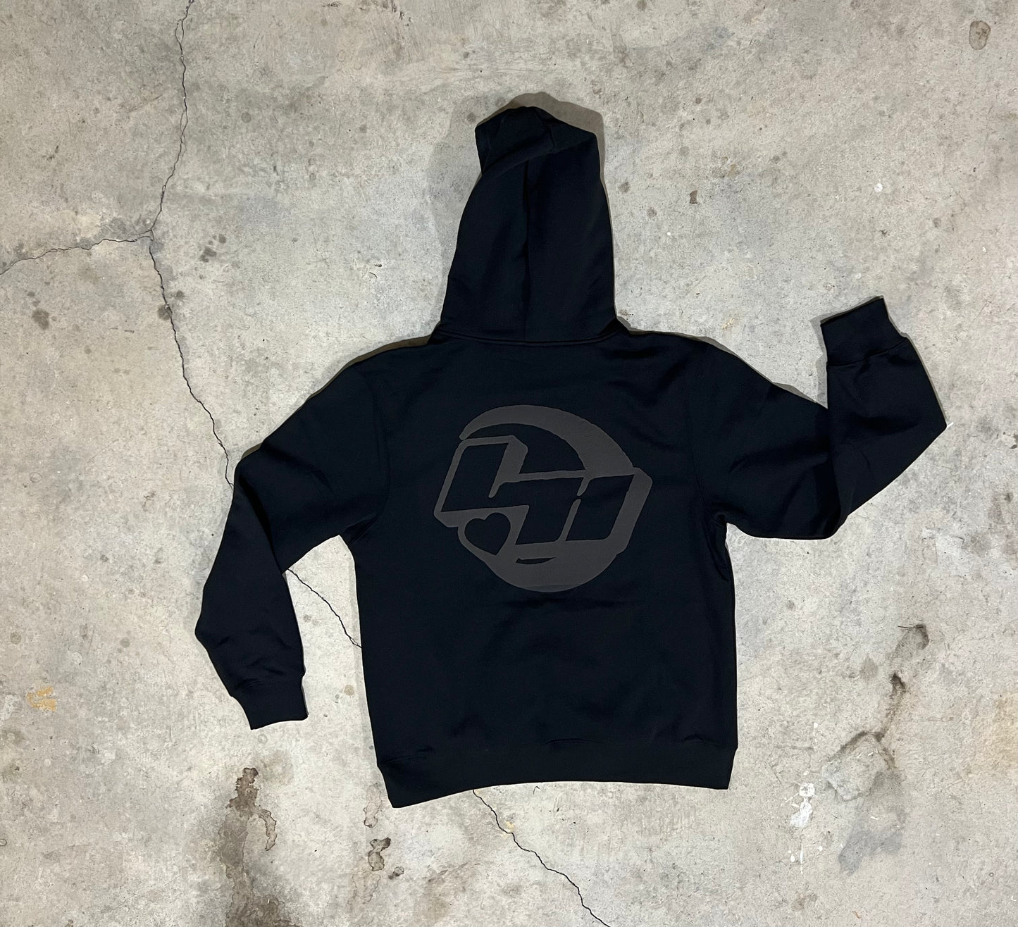 Black on Black LHC Hoodie